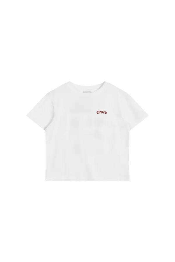 (W) COASTAL BABY T-SHIRT-WHITE