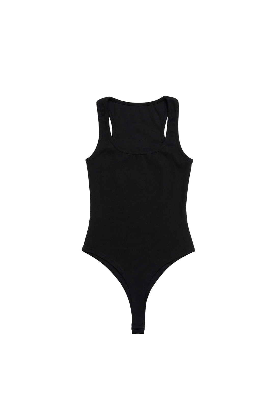 와이이이엘 BASIC LOGO BODYSUIT BLACK 상품 이미지 1