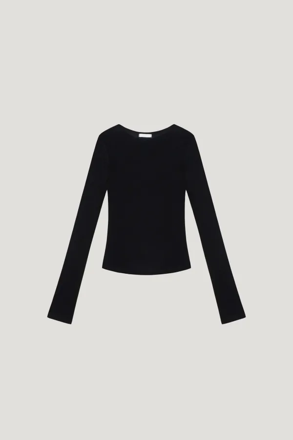 Soft Tencel Tee (black)