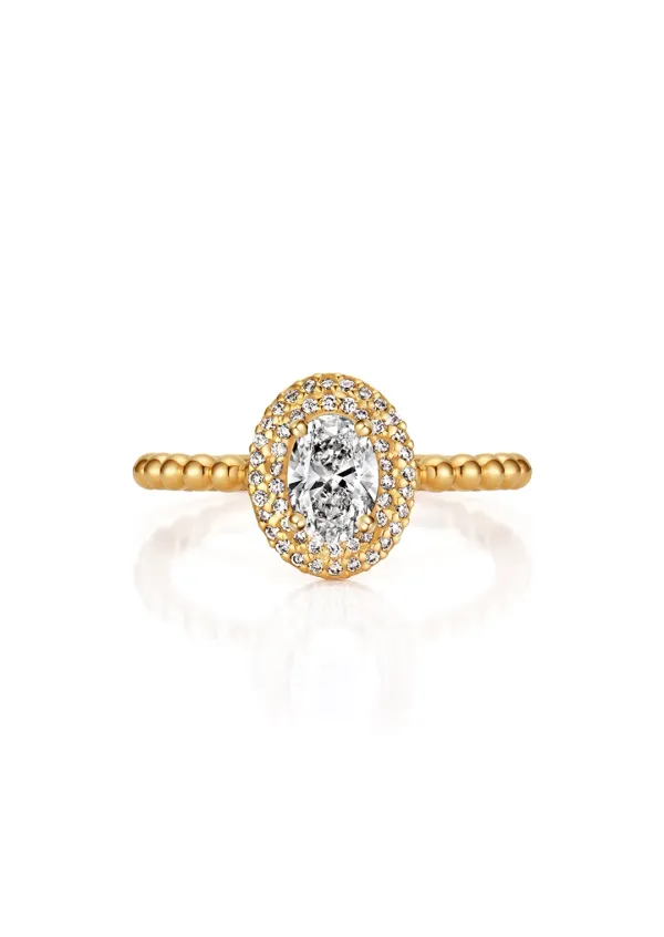 [G] 0.5CT Oval Dia R