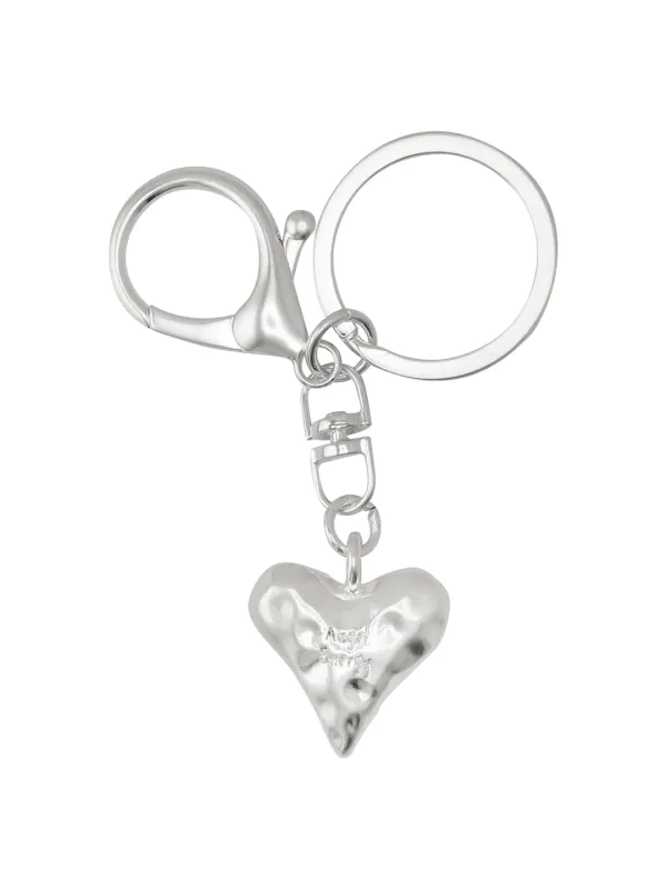 Bumpy Heart Keyring