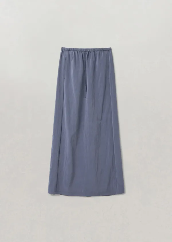 [여울 PICK] PIGMENT STRING MAXI SKIRT (air blue)