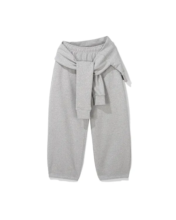 [2nd order] Tie pants - Grey