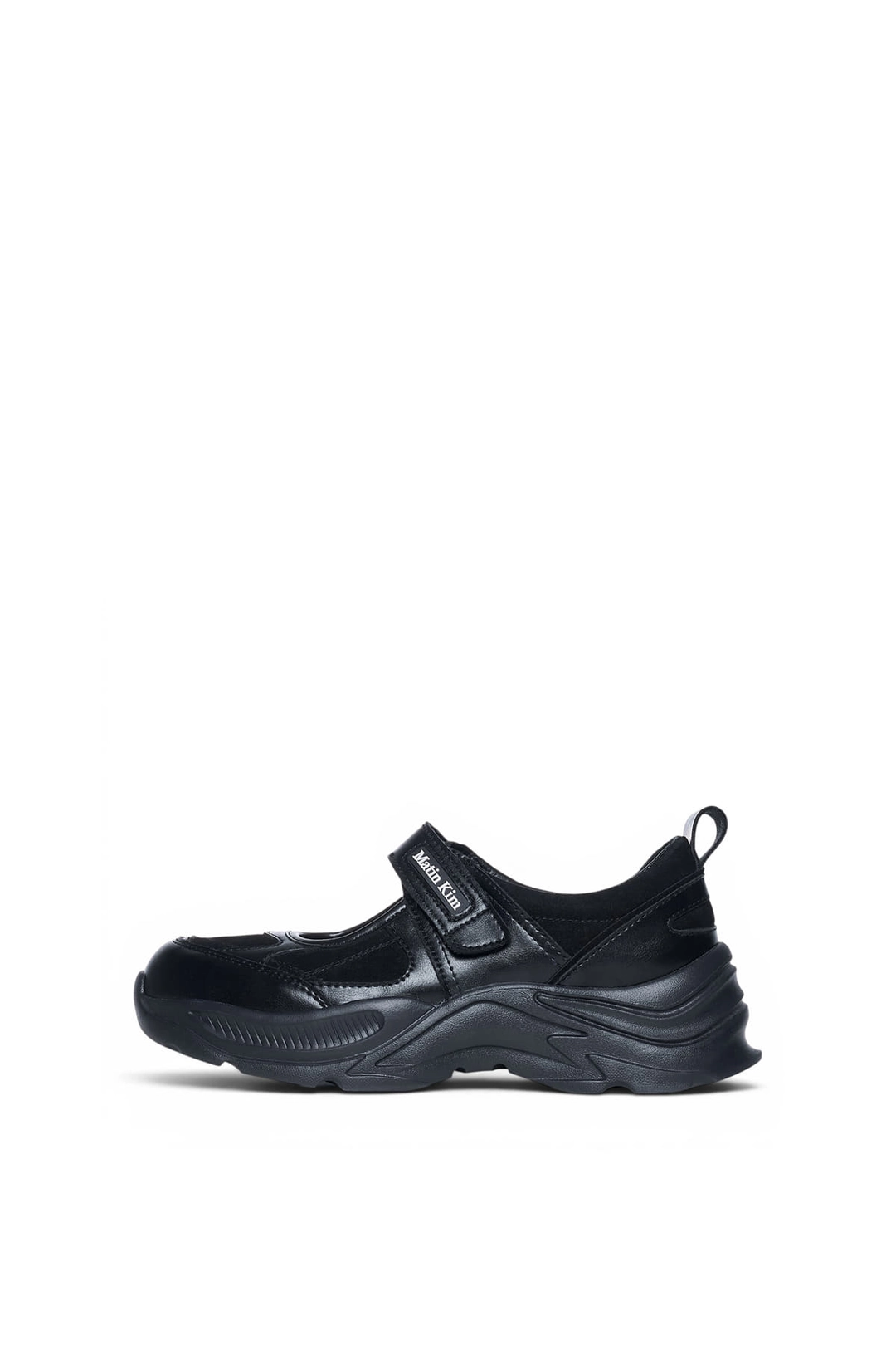 마뗑킴 CHUNKY VELCRO MARYJANE SNEAKERS IN BLACK 상품 이미지 1