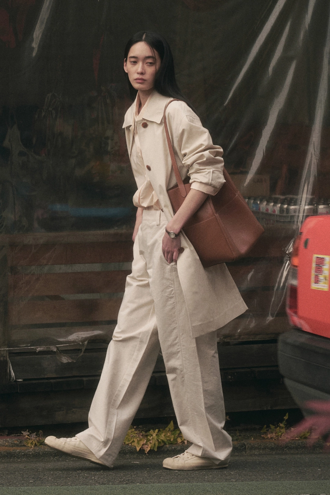 세이지먼트 BERTA TRENCH COAT_CREAM 상품 이미지 2