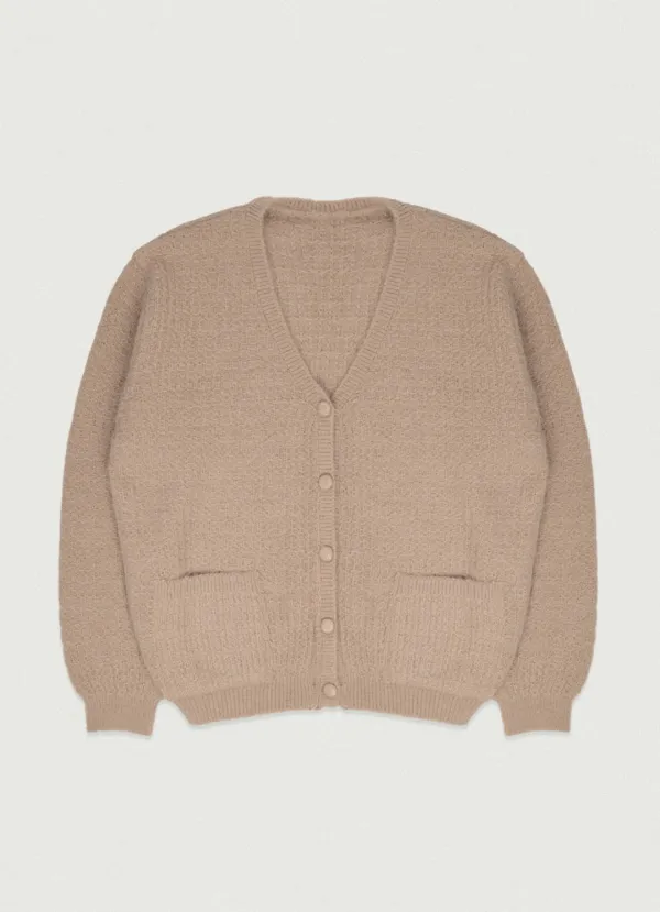 Salty Alpaca cardigan [beige]