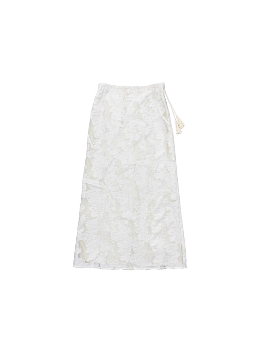 프리터 Muse Lace Maxi Skirt Ivory_F263SK11 상품 이미지 1
