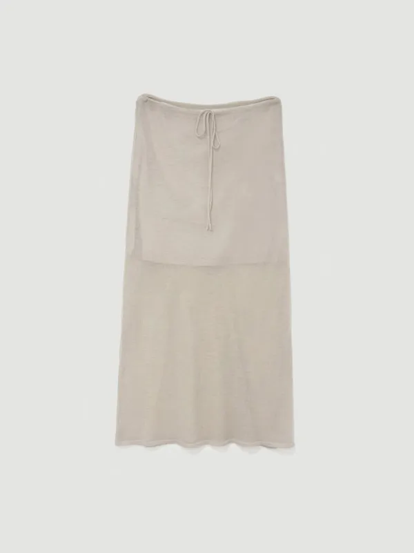 Breeze knit skirt  (크리스탈베이지)