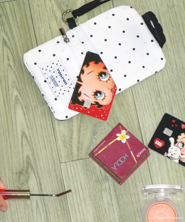 BETTY BOOP CUSTOM REMOVABLE CARD STICKER PACK
