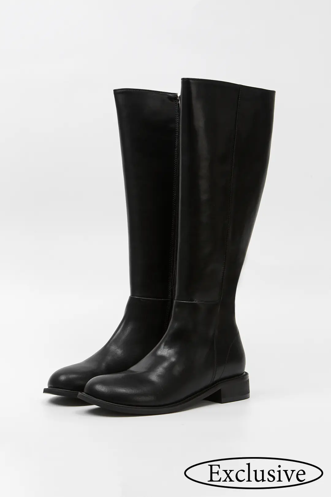 오브오브 Harper cow leather long boots 상품 이미지 2