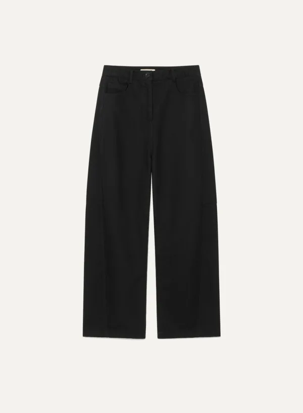 [RESTOCK[ Gaius Cotton Pants Black