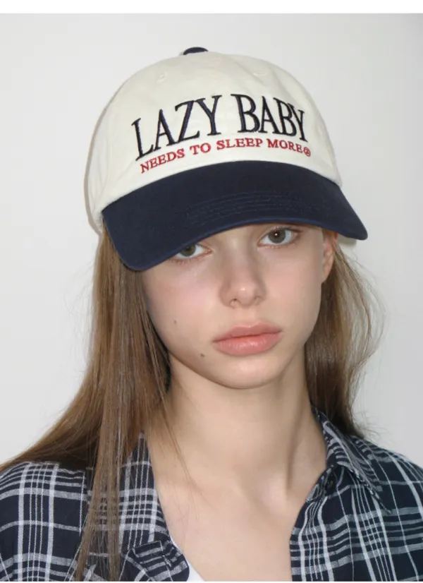 90s Lazy Baby Ball Cap (6color)