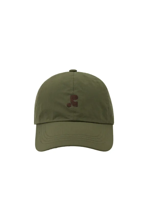 LOGO NYLON CAP - KHAKI