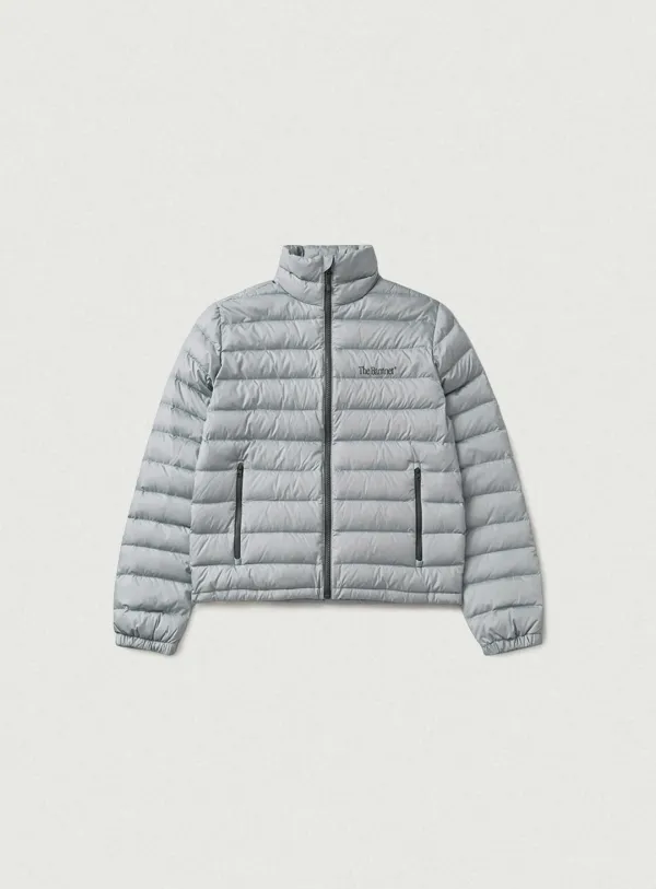 Pebble Light Goose Down Jacket_Silver Blue [10월 말 순차 배송]