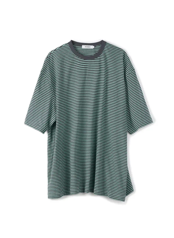 Vintage Border Tee_Ash Green