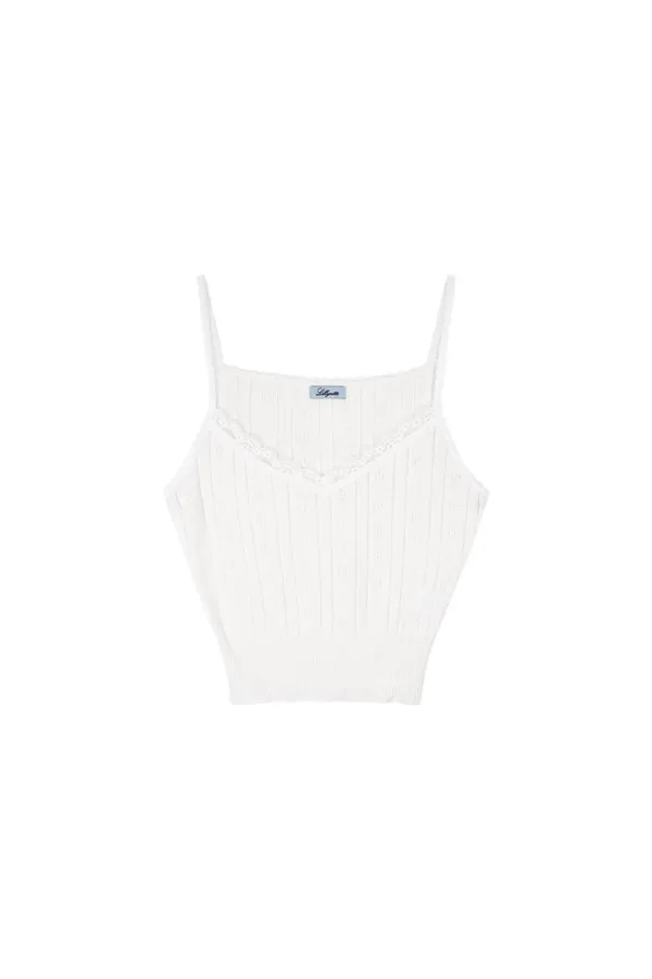 Eyelet Sleeveless