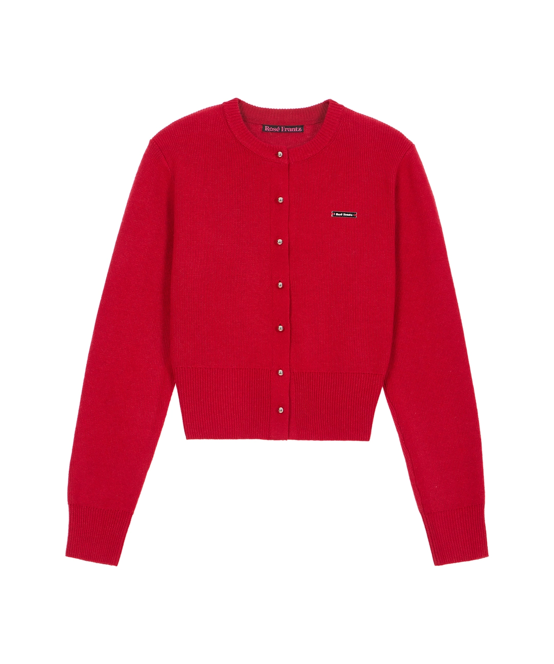 로제프란츠 Nickel Round Cardigan [Red] 상품 이미지 1