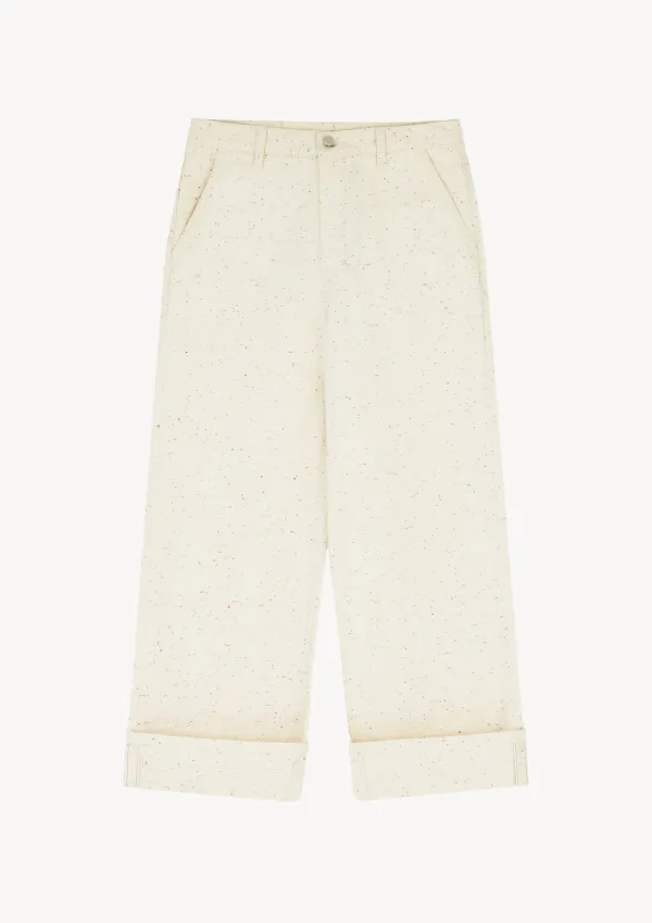 Esme Selvedge Denim in Ivory