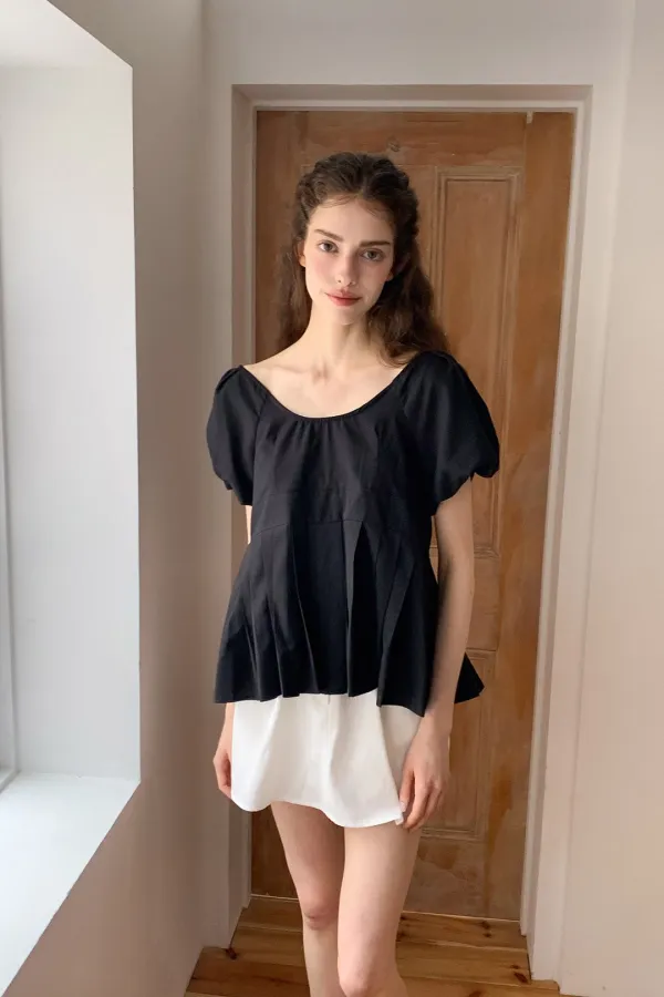 Poppy Blouse / Black