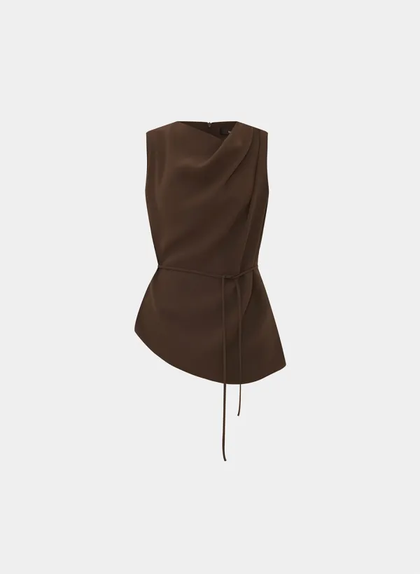 Berne cowl neck sleeveless BL