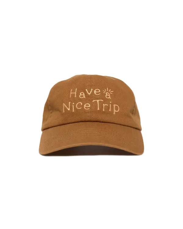 Have a Nice Trip Ball Cap_Cinnamon Brown