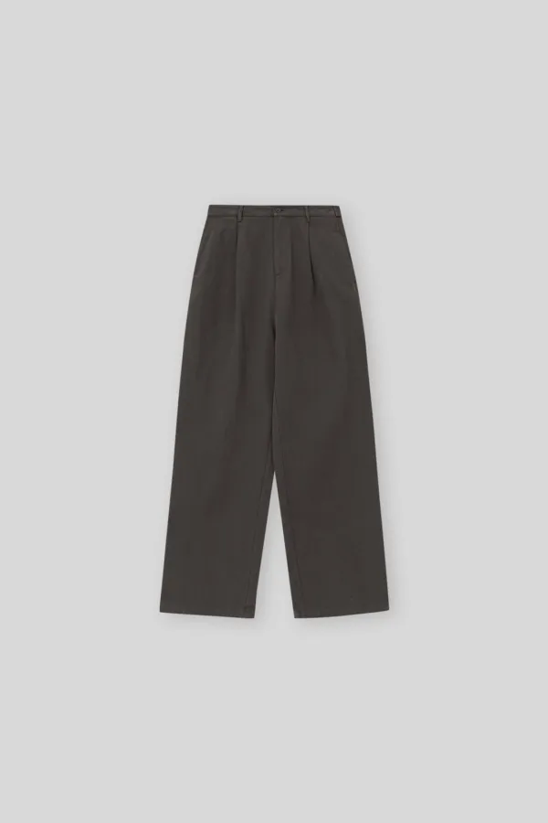 Slug cotton pants (bark)