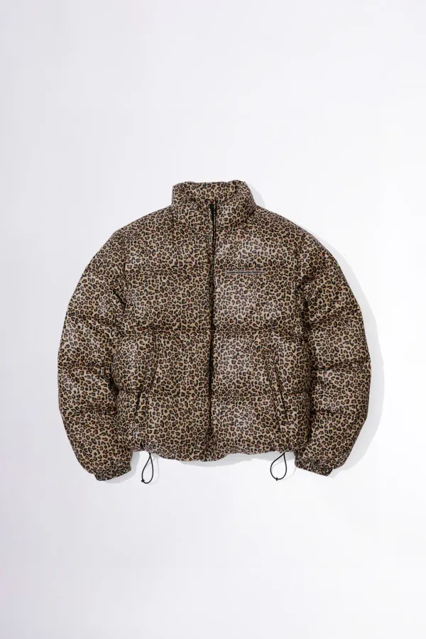 107 Puffer Down Leopard