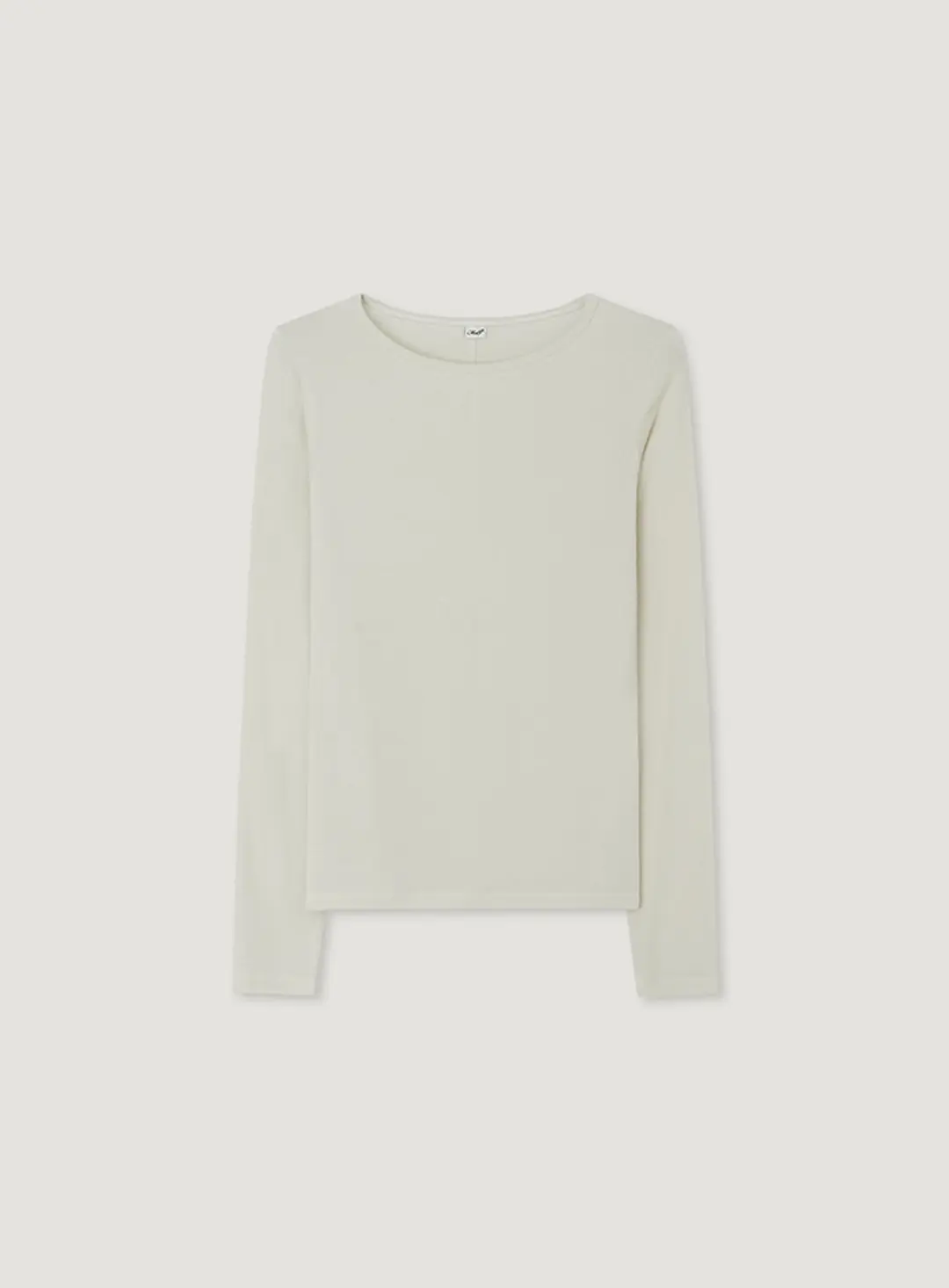 망고매니플리즈 NILAH LAYERED TEE_MUTE CREAM 상품 이미지 1