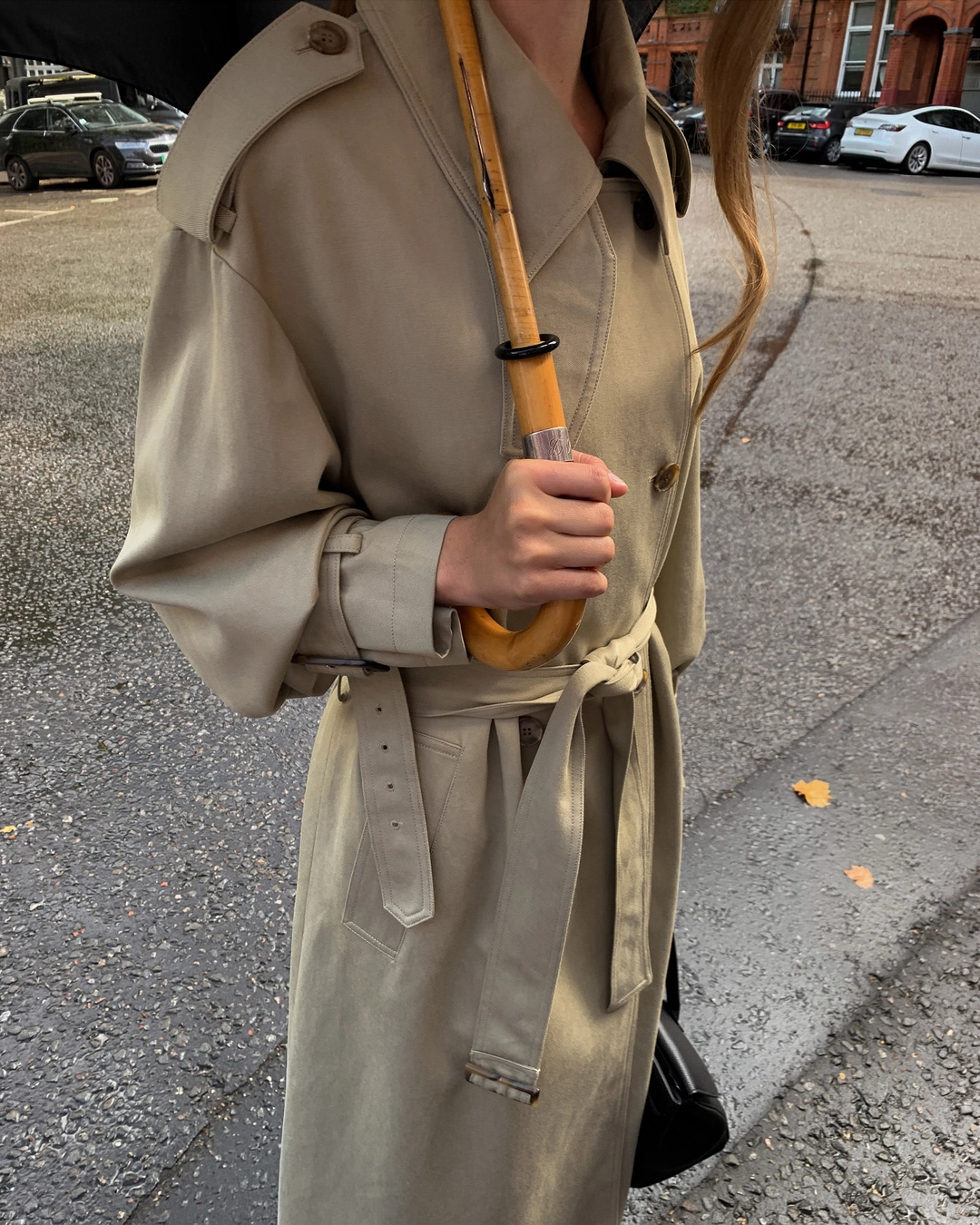 누아르나인 [10/19 순차배송] Long Trench Coat [BEIGE] 상품 이미지 2