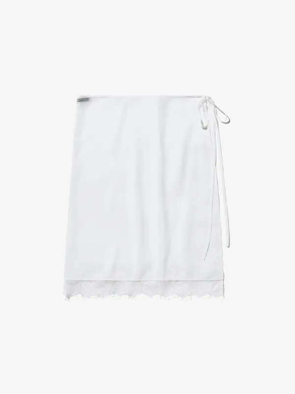 레이어드 쉬폰 스커트_WHITE