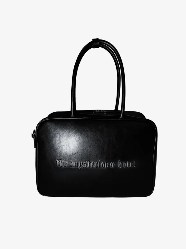 COW LEATHER SQUARE BAG