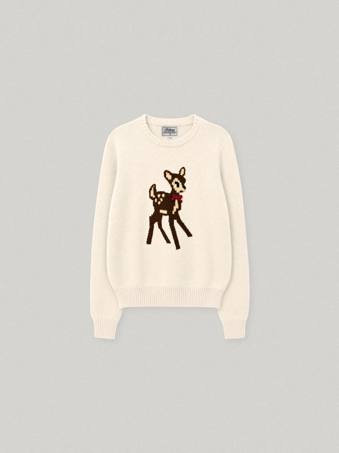 폴뉴아 CERF ROUND KNIT (IVORY) 상품 이미지 1