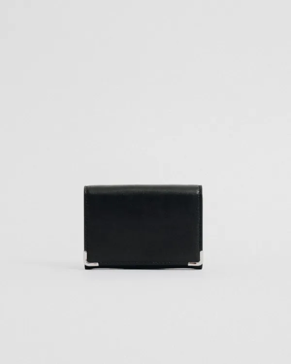 PORTEFEUILLE ANGLES BLACK