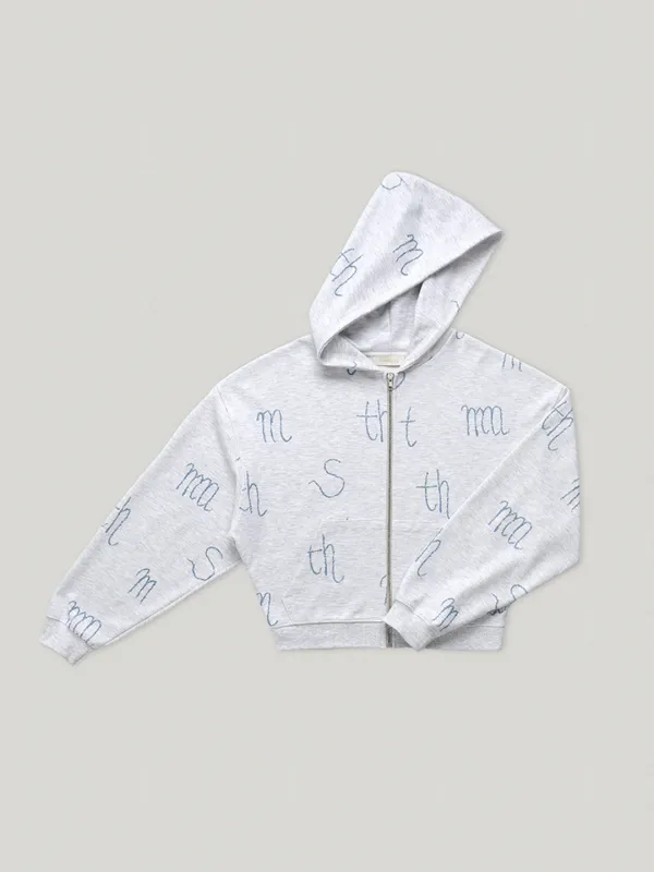 Shoom Hooded Zip Up Mel Gray (3rd)