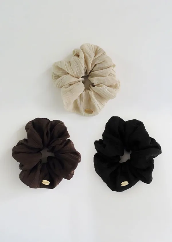 wrinkle scrunchie-3color