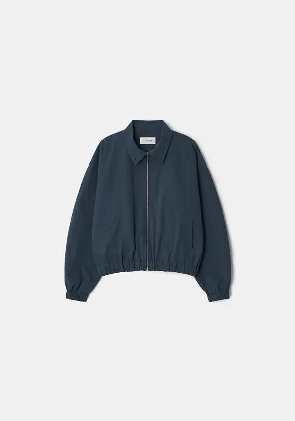 [1차 리오더] Cotton blouson (Navy)