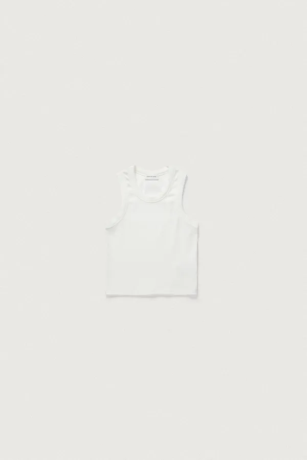 ERGO LINE SLEEVELESS T [WHITE]