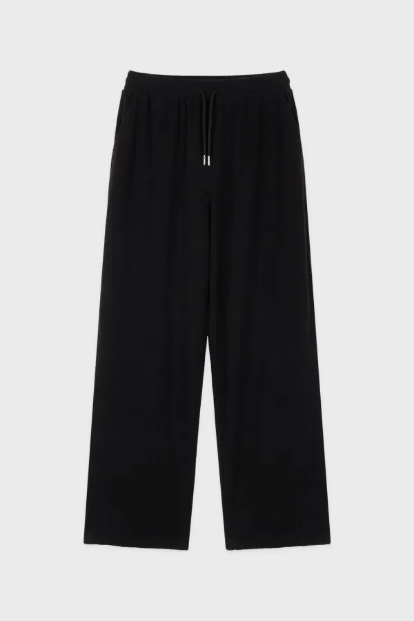 Velvet Easy Pants (Black)