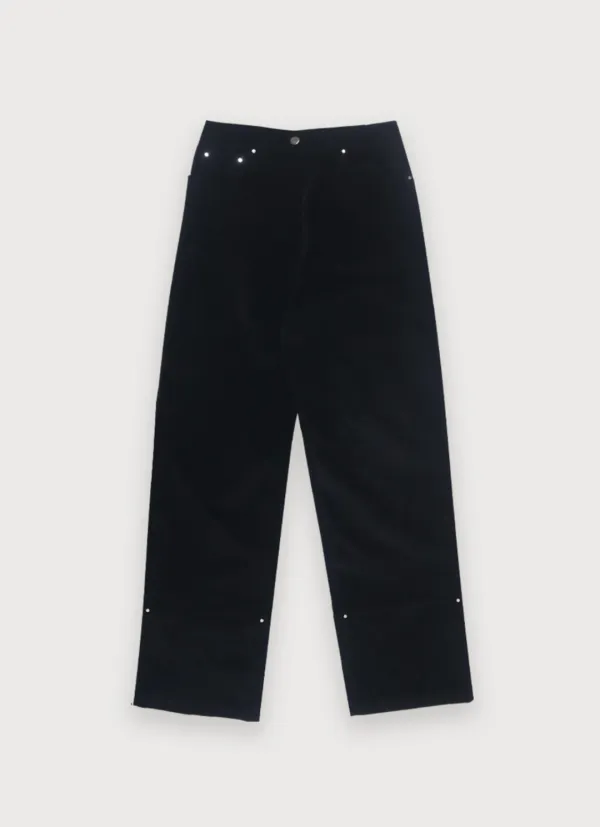 KIZE CORDUROY PANT - BLACK