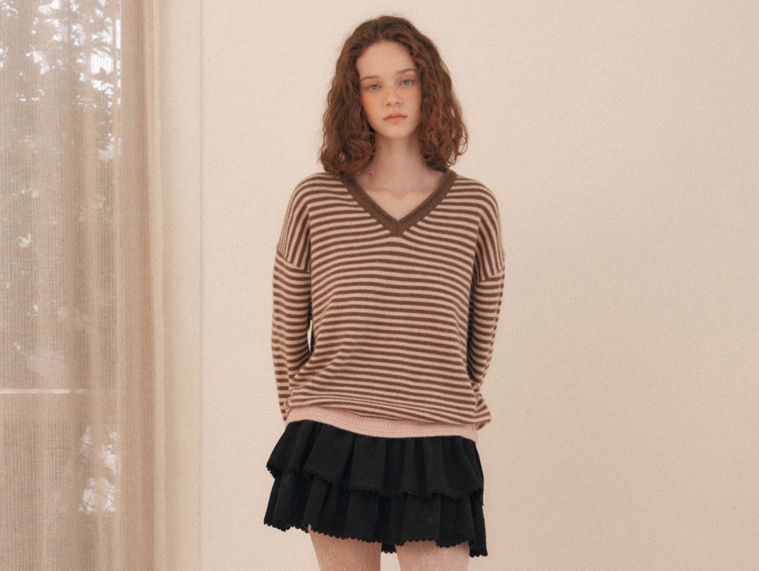 플로움 Voyage Stripe Knit(3color) 상품 이미지 3