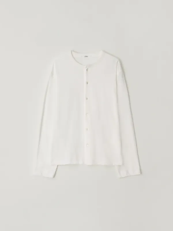 Isaac cotton cardigan_off white
