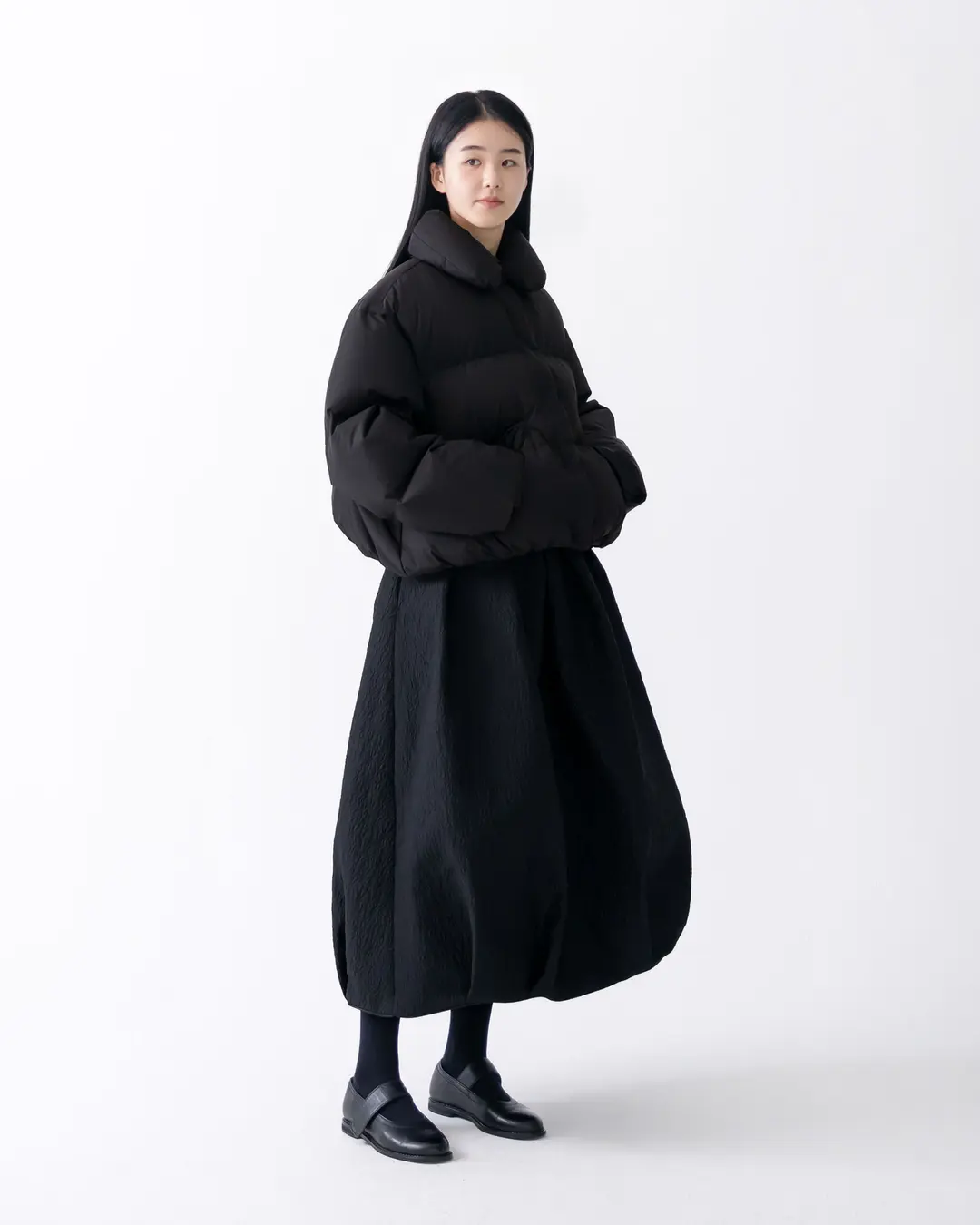 유노이아 jacquard volume skirt 상품 이미지 2