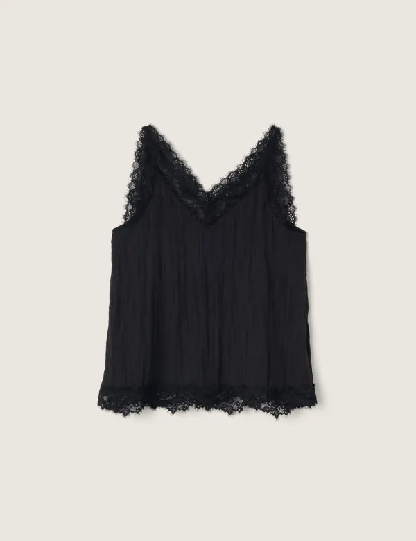 Sia Lace Camisole (Black)