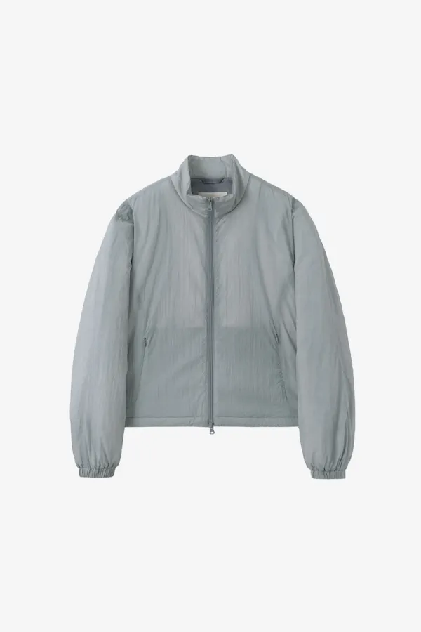 쉬어 패디드 점퍼 LIGHT GREY