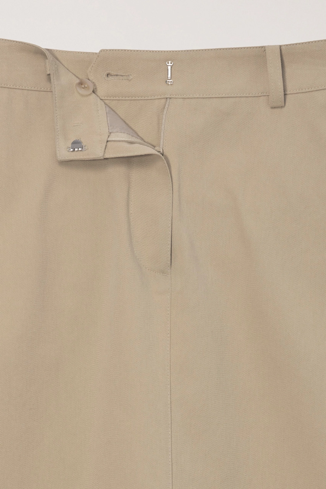 던스트 H-LINE COTTON LONG SKIRT BEIGE_UDSK6B223I2 상품 이미지 2