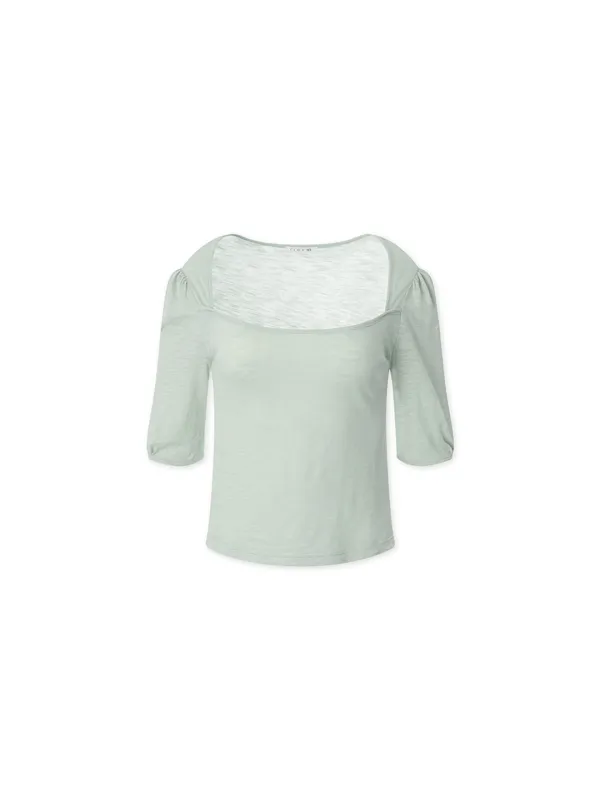 ✲2ND LEAF PUFF TOP MINT