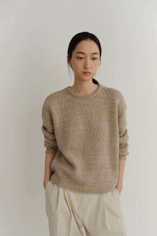 Marche knit (Beige)