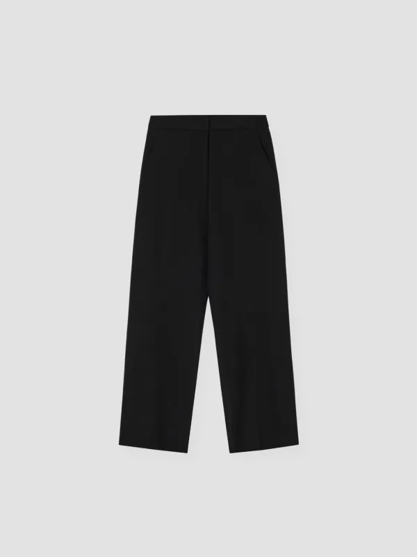 MONO WOOL STRAIGHT PANTS_BLACK_OE3C2MPL90BKA