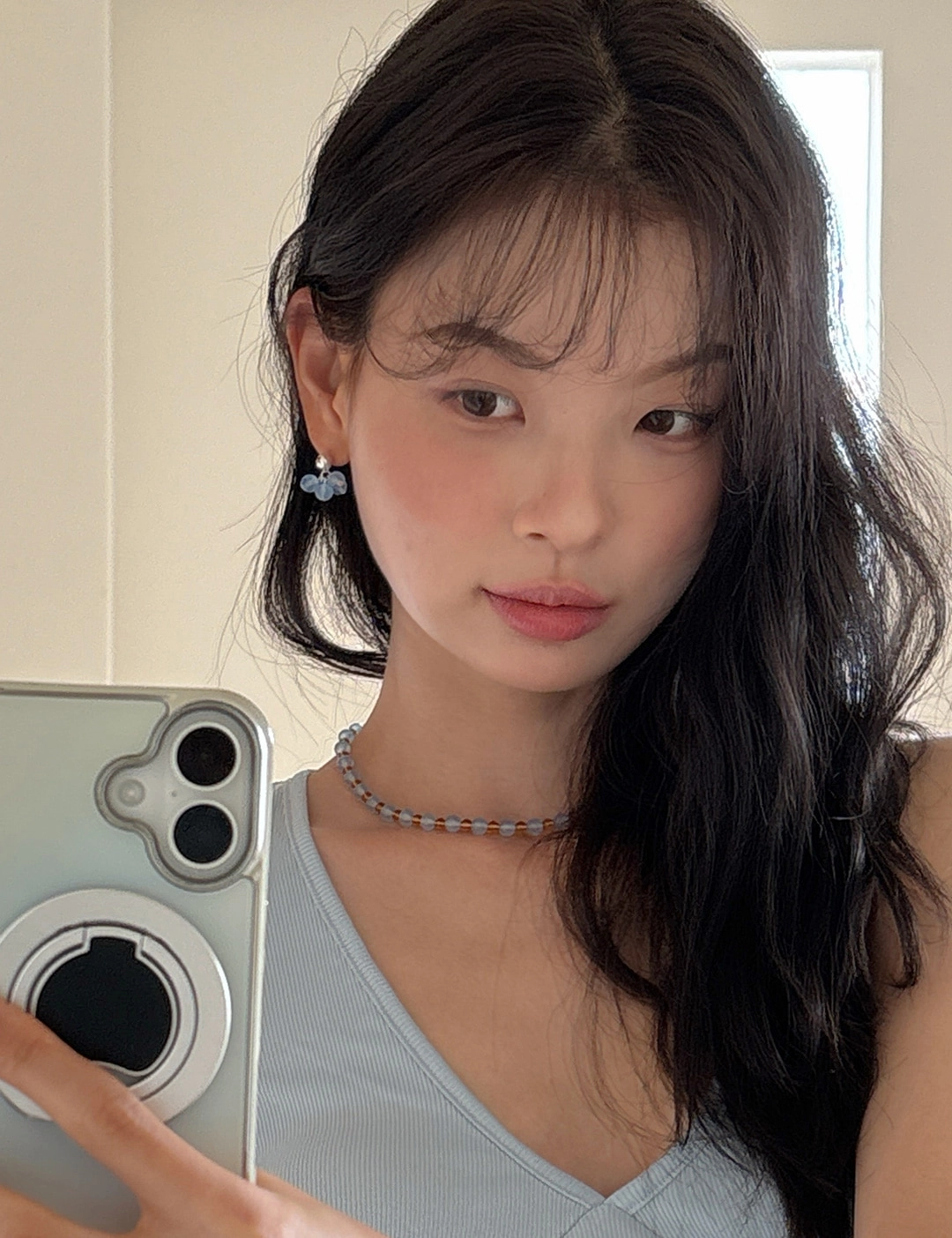 에뜨리브 Sky Jade Cluster Earrings 상품 이미지 2