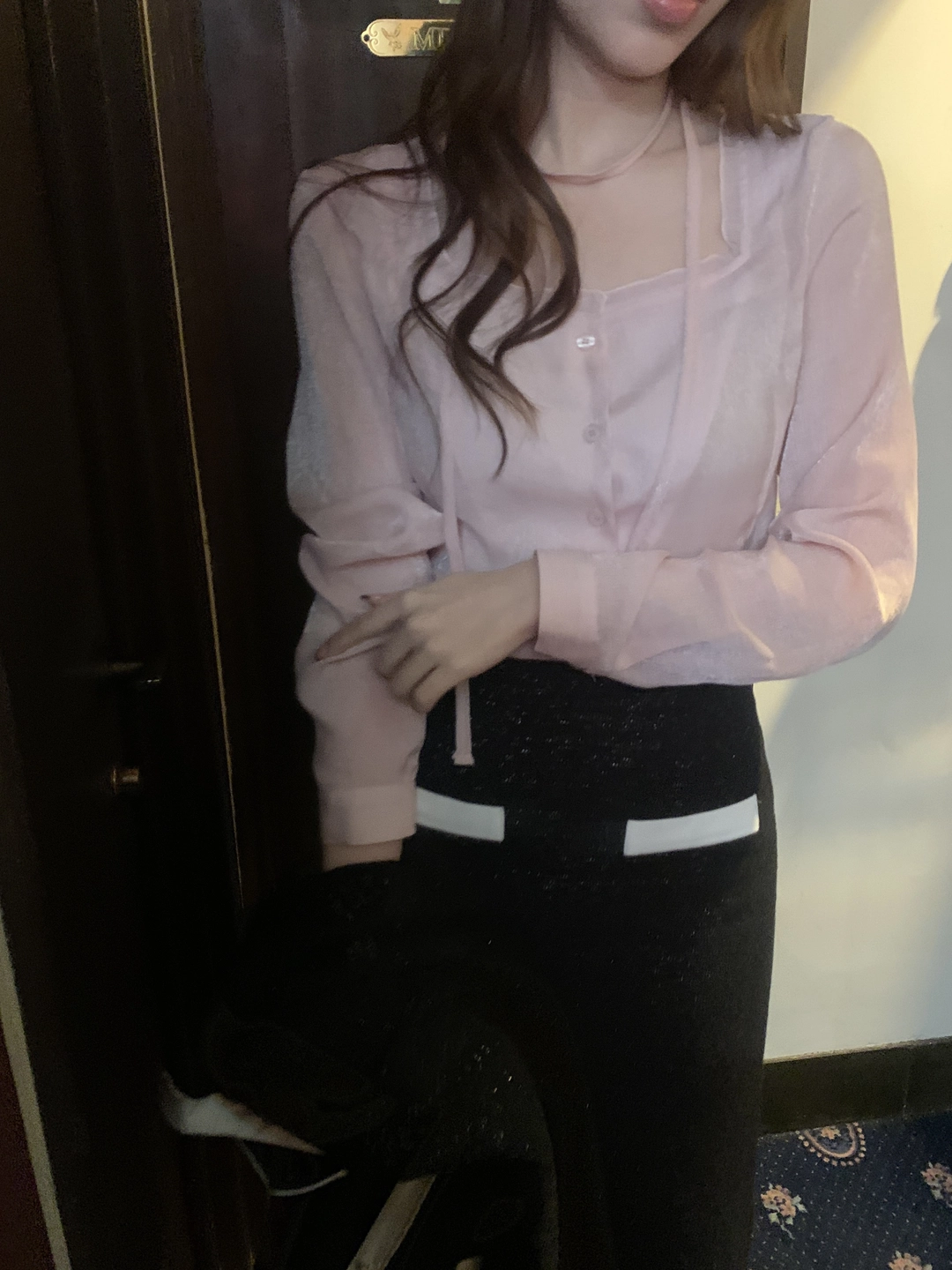 메리온 루시아 오간자 블라우스[PINK]*오늘 출발 상품 이미지 2